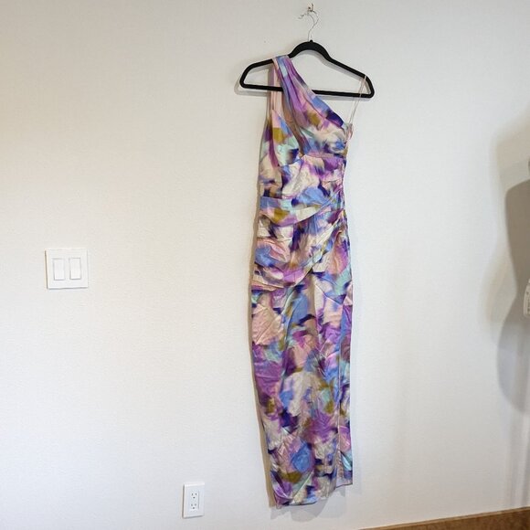 Nicholas Brielle Draped Asymmetric Gown - Picture 2 of 15